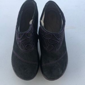 Ladies Brown Jambu Leather Clogs